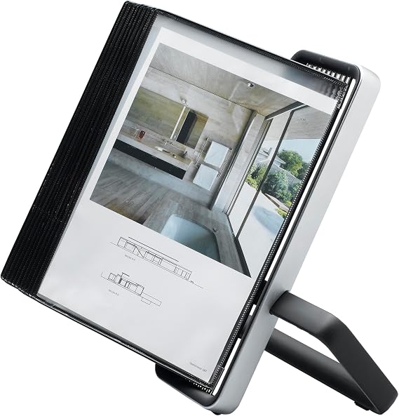 Tarifold VEO Desktop Reference System, 10 Pockets, Black