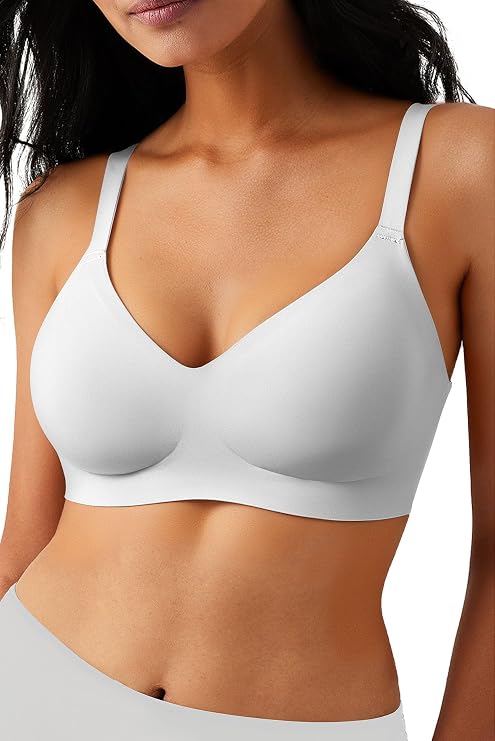 Wireless Comfortable Bra Seamless No Underwire Bras Full Coverage Push Up Women Wirefree Bras with Support