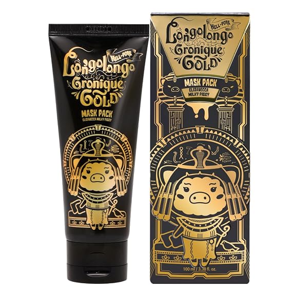 Elizavecca Milky Piggy Hell-Pore Longo Longo Gronique Gold Mask Pack