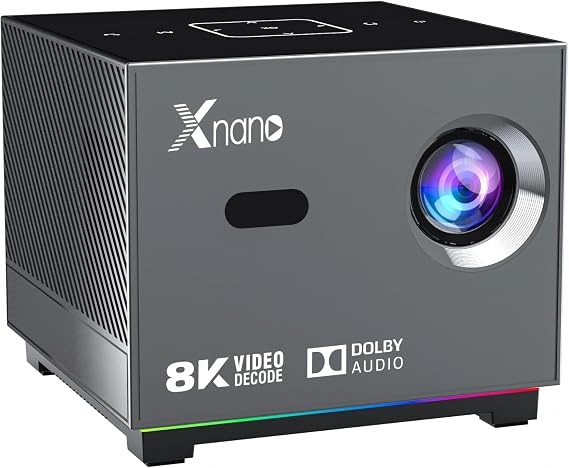 Mini Portable Home Theater Projector with WiFi and Bluetooth