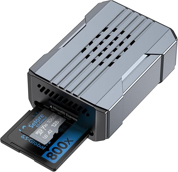 Selore microSD Express Card Reader for Switch 2, Up to 900MB/s