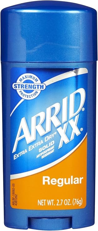 Arrid XX Solid Antiperspirant & Deodorant, Regular - 2.7 oz