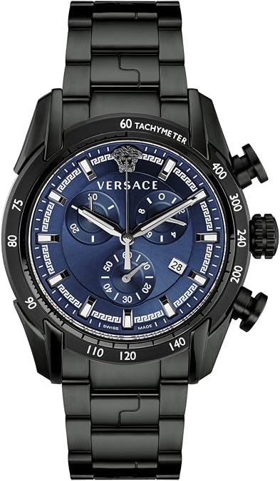 Versace V-Ray Collection Luxury Mens Watch Timepiece