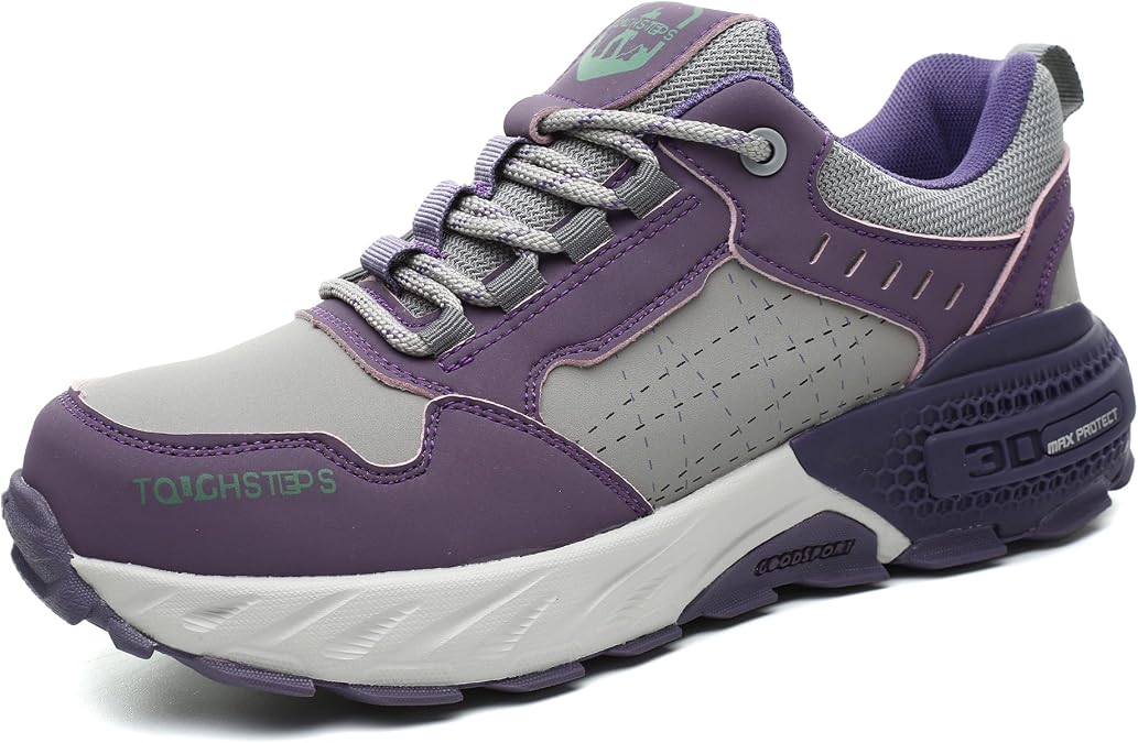 Steel Toe Shoes for Men Women Puncture Proof Safety Work Sneakers Lightweight Comfortable Indestructible Utility Shoes
