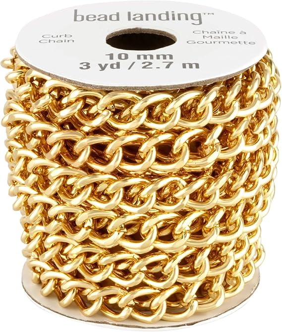 Bead Landing 3yd. Cable Chain