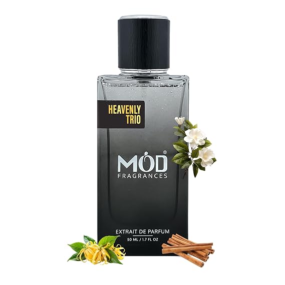 Heavenly Trio Perfume For Women and Men - Long Lasting Floral Fragrance Extrait De Parfum 50ml
