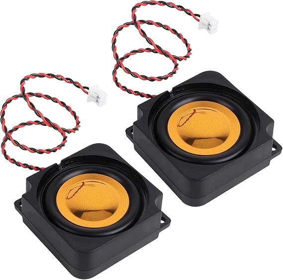 2pcs Speaker 2W 8 Single Cavity Mini Speaker Full-Range Cavity Micro Loundspeaker for Arduino with JST-PH1.25-2Pin Interface for Small Electronic Projects Advertising Machine LCD TV Monitors