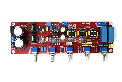 NE5532 2.1 Tones Pre-Board Preamp Tones Board