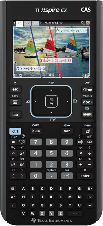 Texas Instruments Nspire CX CAS Graphing Calculator