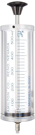 Hamilton 86311 Model S0500 TLL Syringe Needle, 500 mL Volume