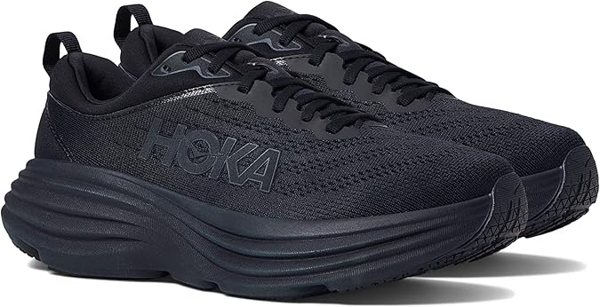 HOKA ONE ONE | Men's, Running Sneakers (Black Monochrome, 11.5)