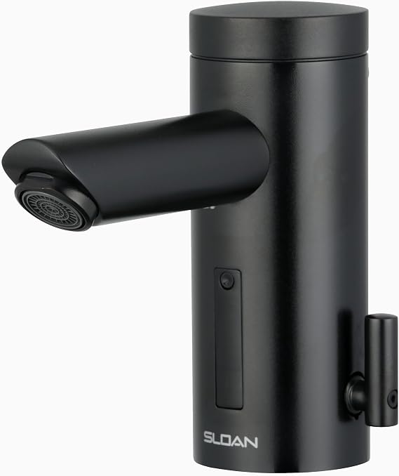 Sloan Optima EAF-250-ISM Touchless Sensor Faucet, 0.5 GPM, Graphite