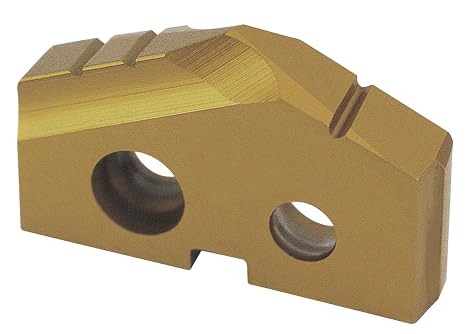 YG-1 S082 Cobalt Steel Throw Away Spade Drill Insert, TiAIN Finish, 1-1/4" Diameter, 3/16" Thick (Pack of 1)