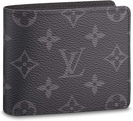 Louis Vuitton Slender Mens Wallet Monogram Eclipse Canvas M62294
