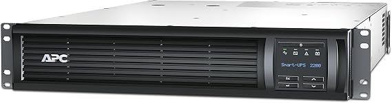 APC SMT2200RMUS UPS, Rack-Mountable, Black