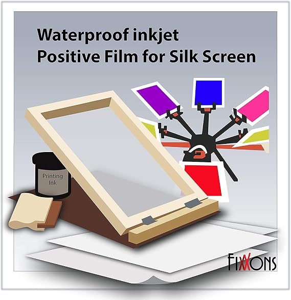 Waterproof Inkjet Transparency Film 13" x 100' Roll