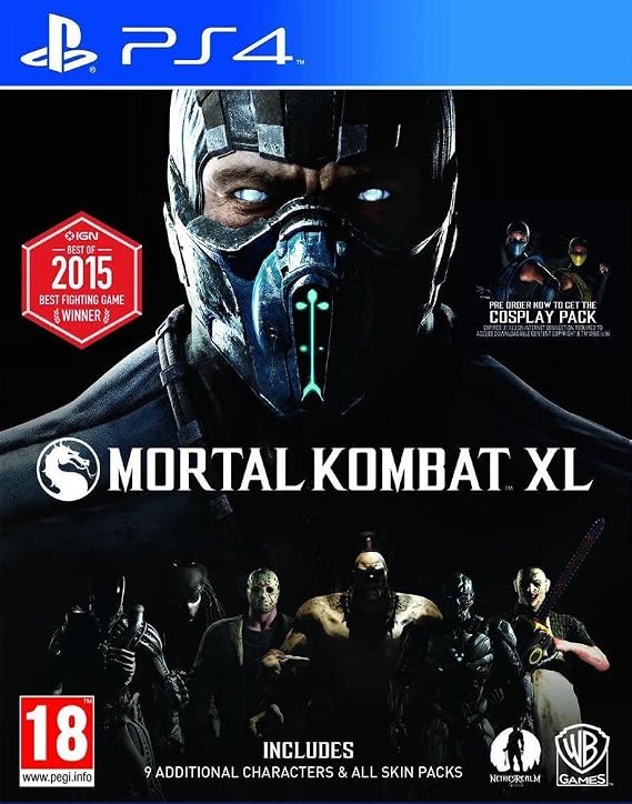 Mortal Kombat XL PS4 輸入版