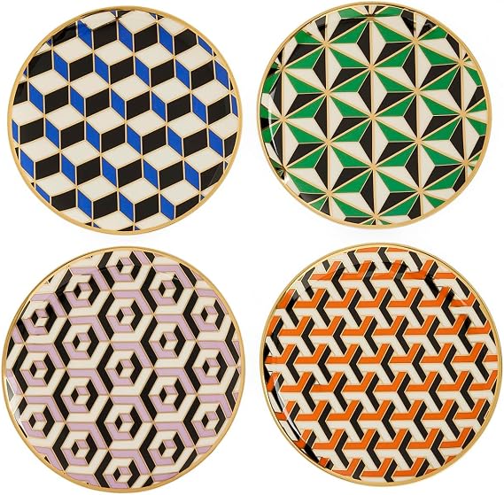 Jonathan Adler Versailles Small Plate Set