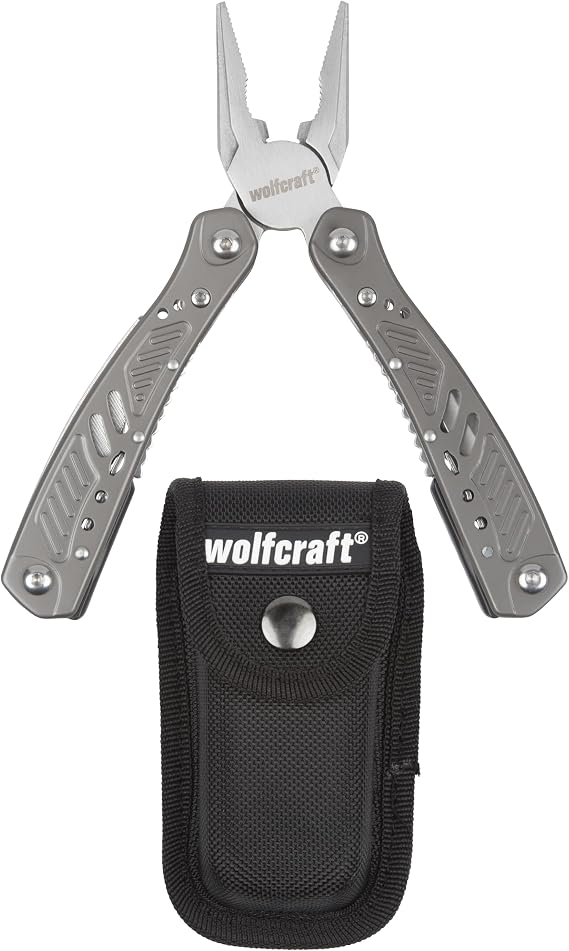 wolfcraft Multi Tool I 4080000 I Folding 13-in-1 Tool