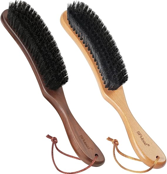BFWood Clothes Brush - Boar Bristle Lint Brush