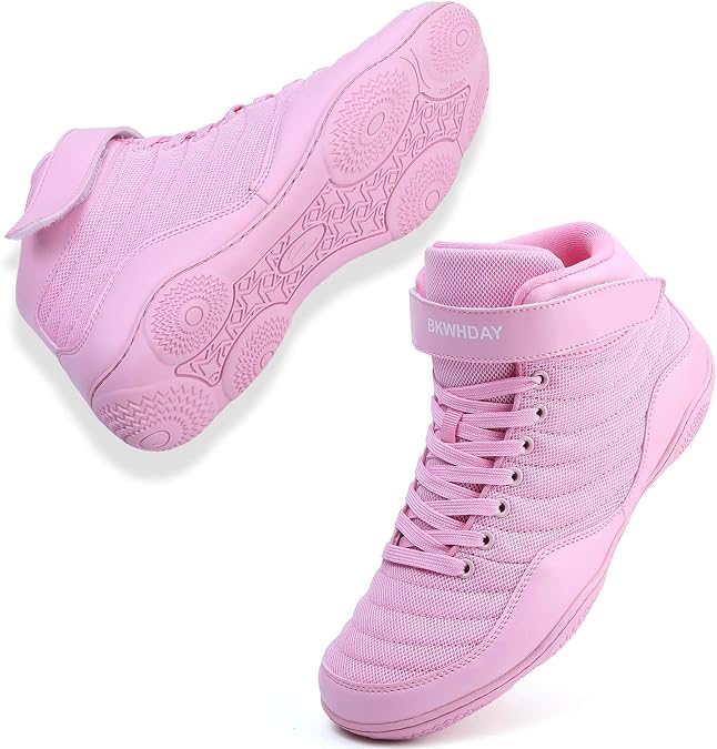 Kids Wrestling Shoes Youth Boys Girls Boxing Shoe Lightweight Breathable