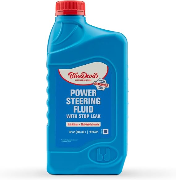 BlueDevil Products Power Steering Fluid w/Stop Leak - 1 Quart