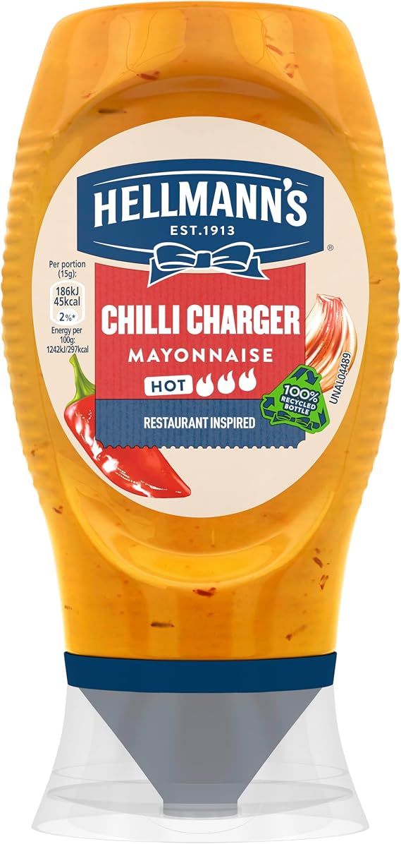 Hellmann's Chilli Charger Mayonnaise 250ml