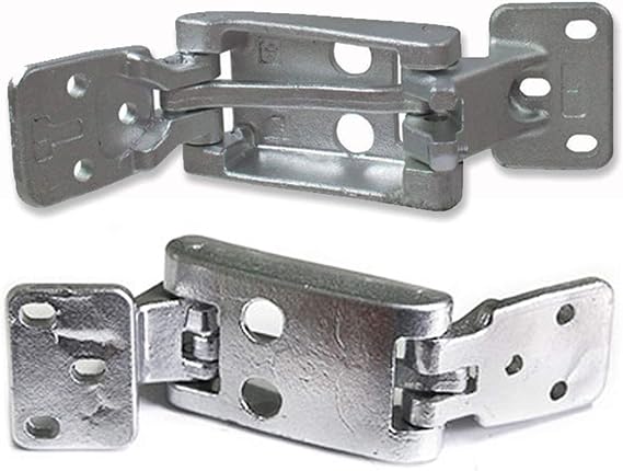 Sprinter Rear Door Hinge Set, Silver, Iron, for Mercedes Benz Sprinter 2006-2018, VW Crafter 2006-2016