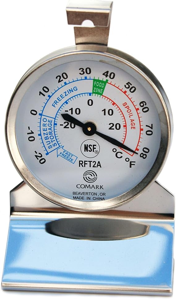 Comark -20 to 80F Refrigerator/Freezer Thermometer