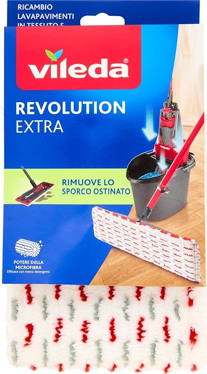 Vileda 132174 SuperMocio Revolution Replacement Microfibre Cloth