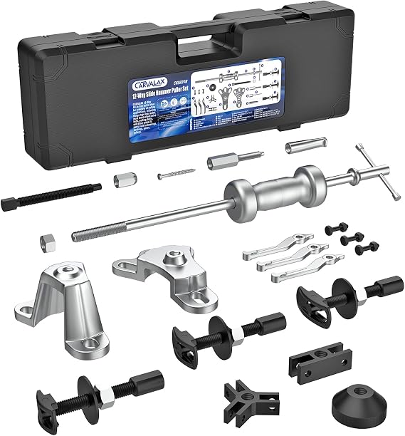 CARVALAX 12-Way Slide Hammer Puller Set