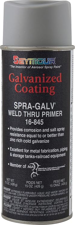 Seymour 16-845 Paint (Primers Spra-Galv Galvanized Coating)