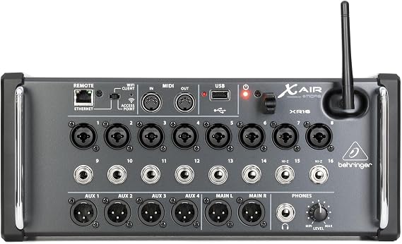 Belinger XR16 16 Input Digital Mixer with Built-in Wifi for iPad/Android Tablet