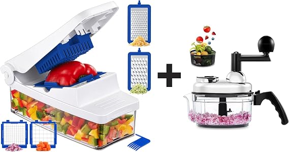 Food Chopper and Quick Chopper Bundle