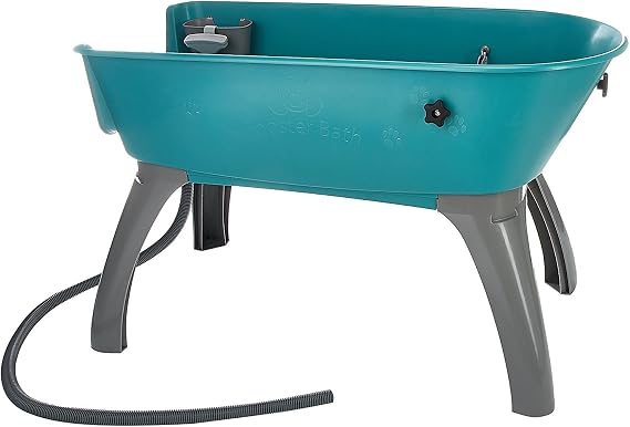 Booster Bath Elevated Pet Bathing X-Large, Blue. Made in The USA | Made in the USA