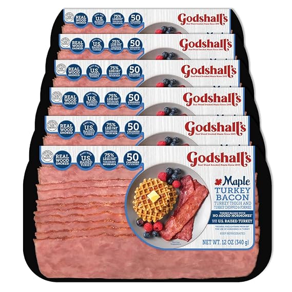 Godshall's 12oz Maple Turkey Bacon 6pk