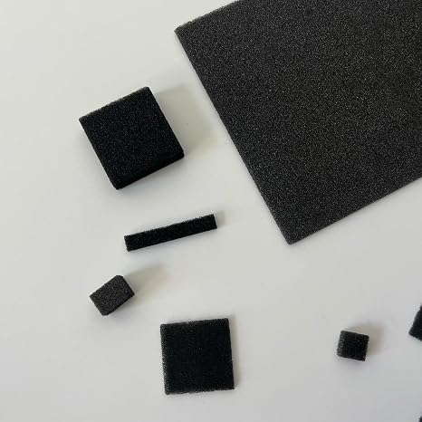 Mesh Glassy Carbon RVC Electrode for Electrochemical Applications - 100ppi Laboratory Carbon Foam, Various,1pcs(10x15x2mm)