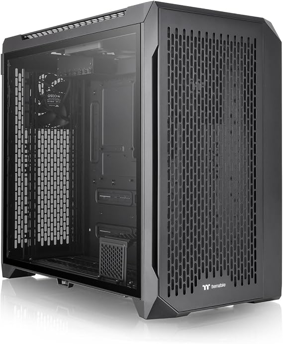 Thermaltake CTE C750 Air Black E‑ATX Full‑Tower PC Case High Airflow Tempered Glass Quiet Operation