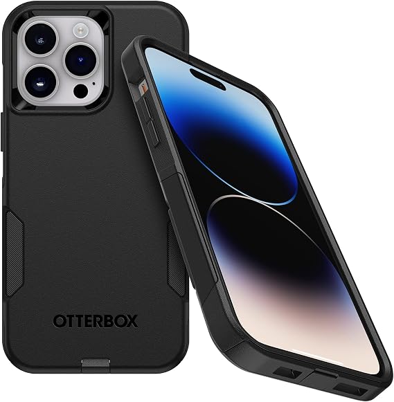 OtterBox iPhone 14 Pro Commuter Series Case - Black | Thin & Protective iPhone Case, Dual-Layer, Impact Absorbing iPhone Case