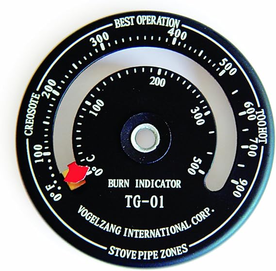 TG-01 Temperature Gauge with Magnet , black
