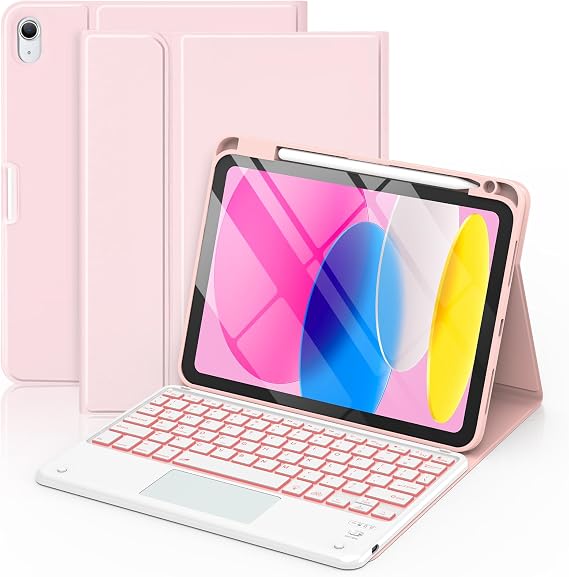 COO for iPad 11th(A16, 2025)/10th Generation Case with Keyboard