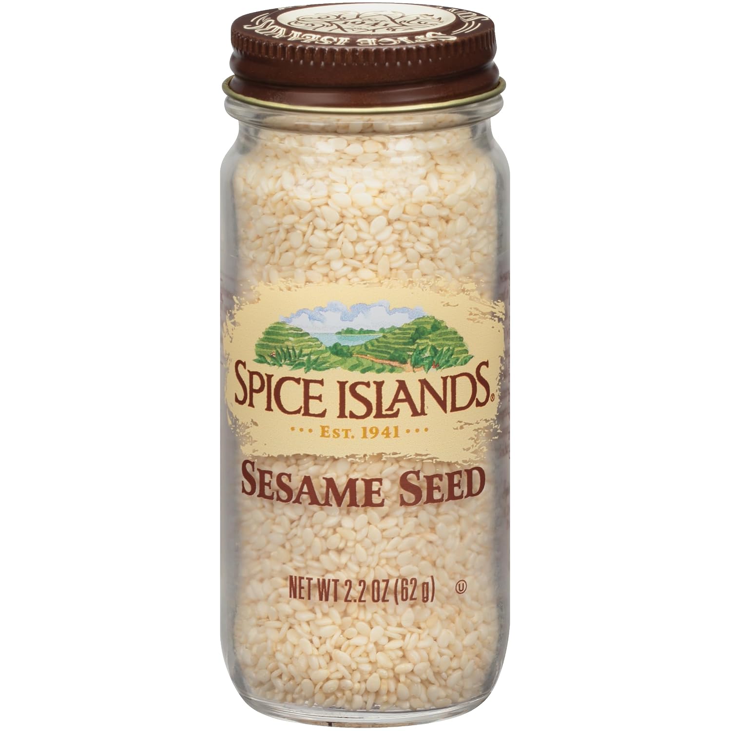Spice Islands Sesame Seeds, 2.2 Ounce