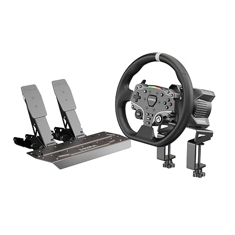 MOZA R3 Racing Wheel and Pedals Bundle Direct Drive Simulator Kit Xbox &PC