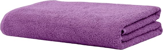 Basic Banyo Havlusu%100 Pamuk (lila, 90 * 150)