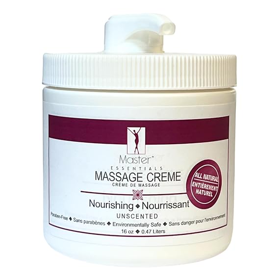 Master Massage Spamaster Unscented 16 Oz Massage Cream