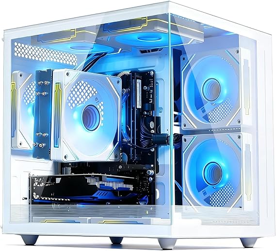 Prebuilt Gaming PC Desktop,Core i5 Fast Multi-Tasking Computers Tower