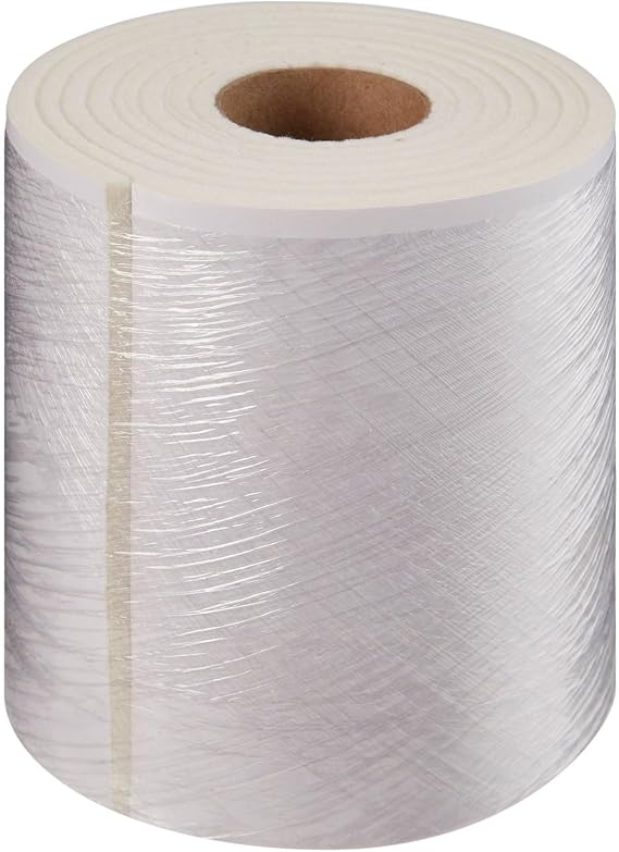 McKesson White Orthopedic Felt Roll with Adhesive Backing, 6 in x 2.5 yd