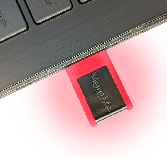MuteMe Mini - USB A - Illuminated Physical Mute Button for Zoom, Teams & More (As Seen on Shark Tank). Free Windows/Mac Software Required to Use