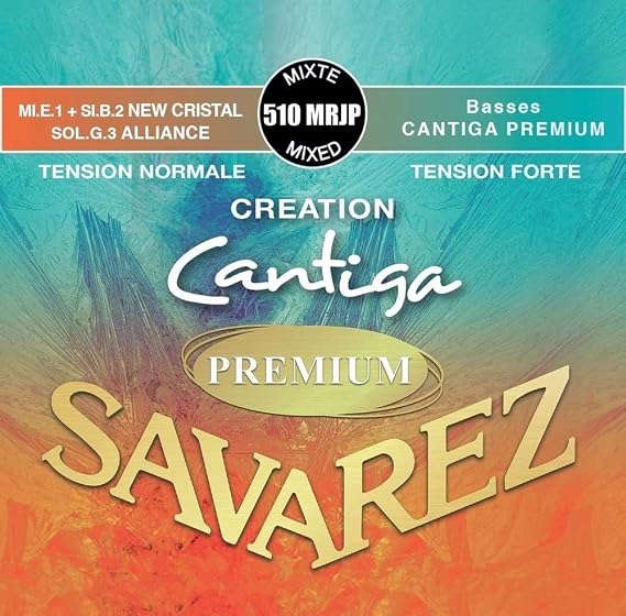 SAVAREZ 510 MRJP Mixed tension CREATION Cantiga PREMIUM Classic Guitar Strings