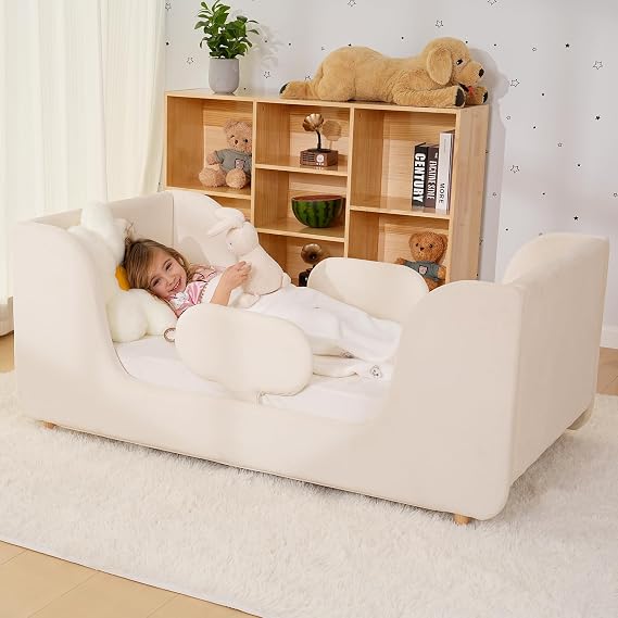 DoCred Toddler Bed - Toddler Floor Bed Frame